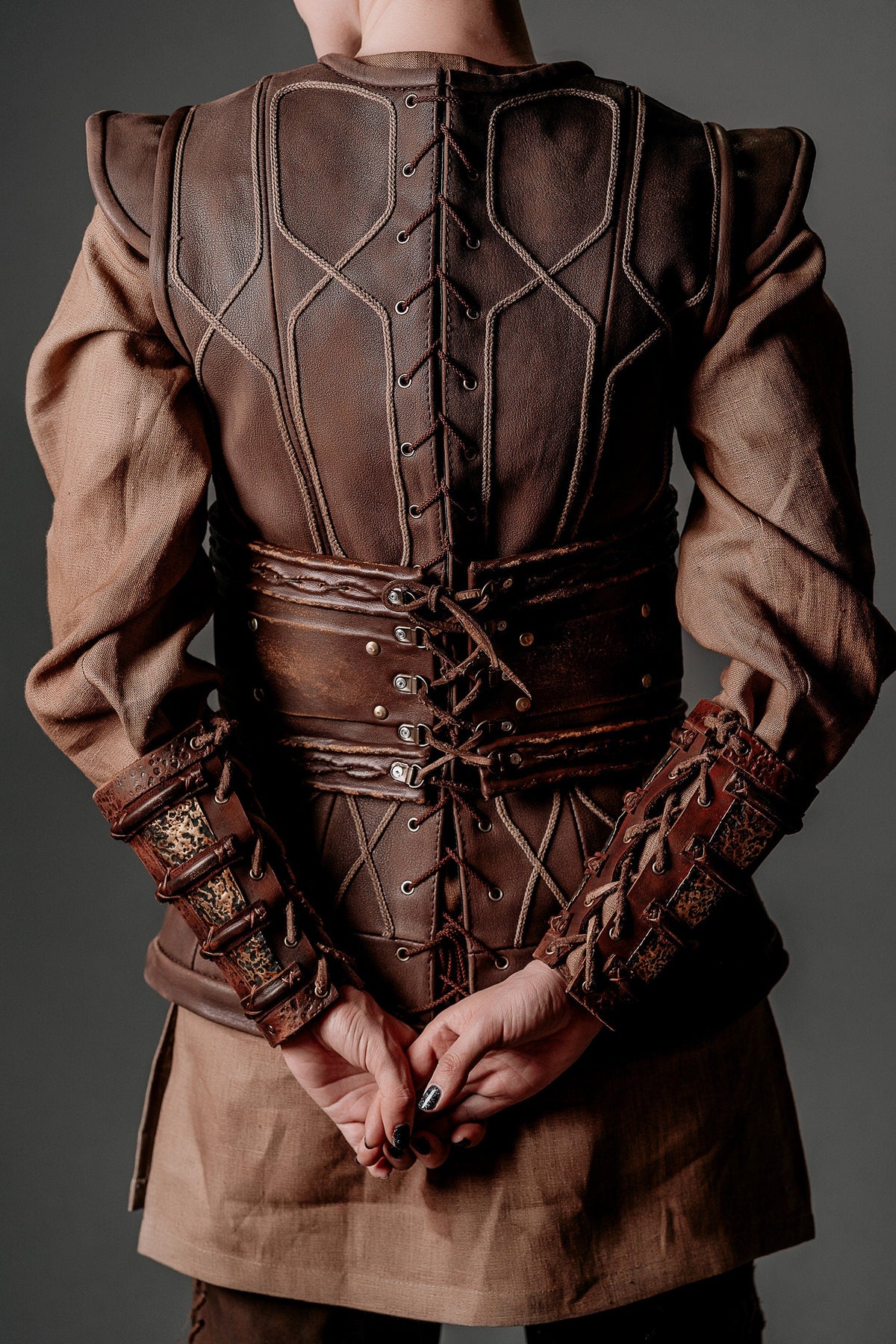Porunn medieval leather bracers (Vikings) | | Wiccan Center