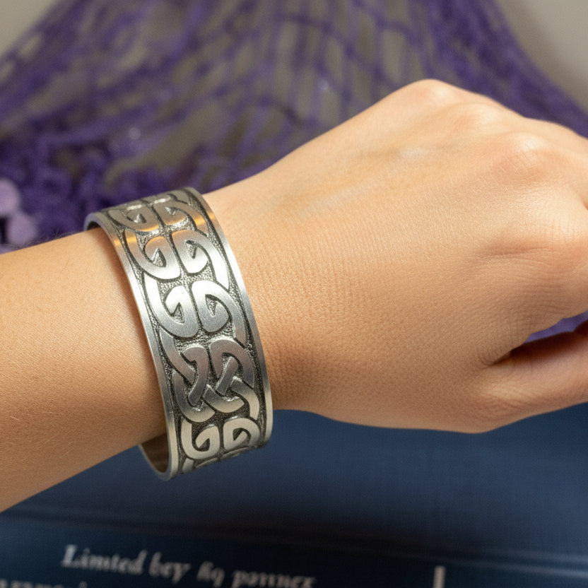 Maguire Celtic Knot Bracelet | Cuff Bracelet | Wiccan Center