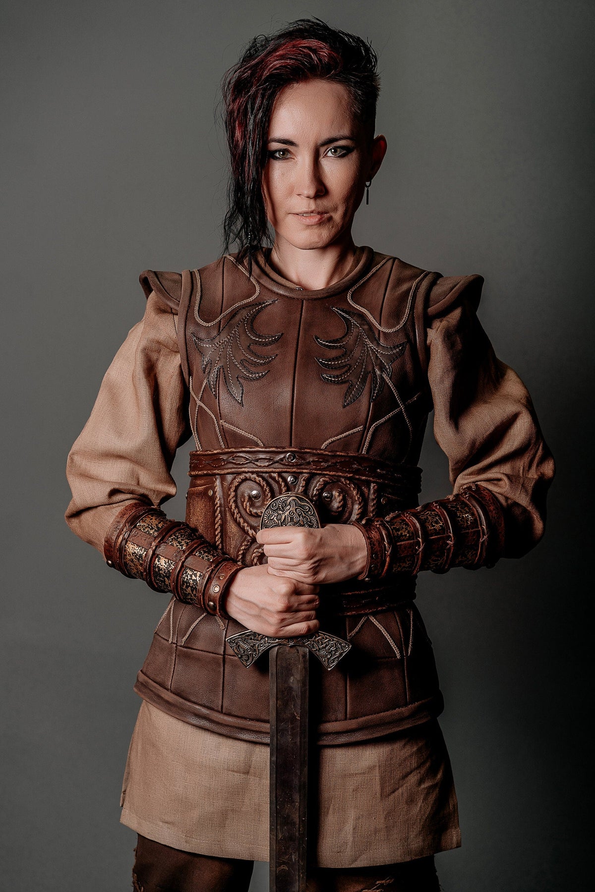 Porunn medieval leather bracers (Vikings) | | Wiccan Center