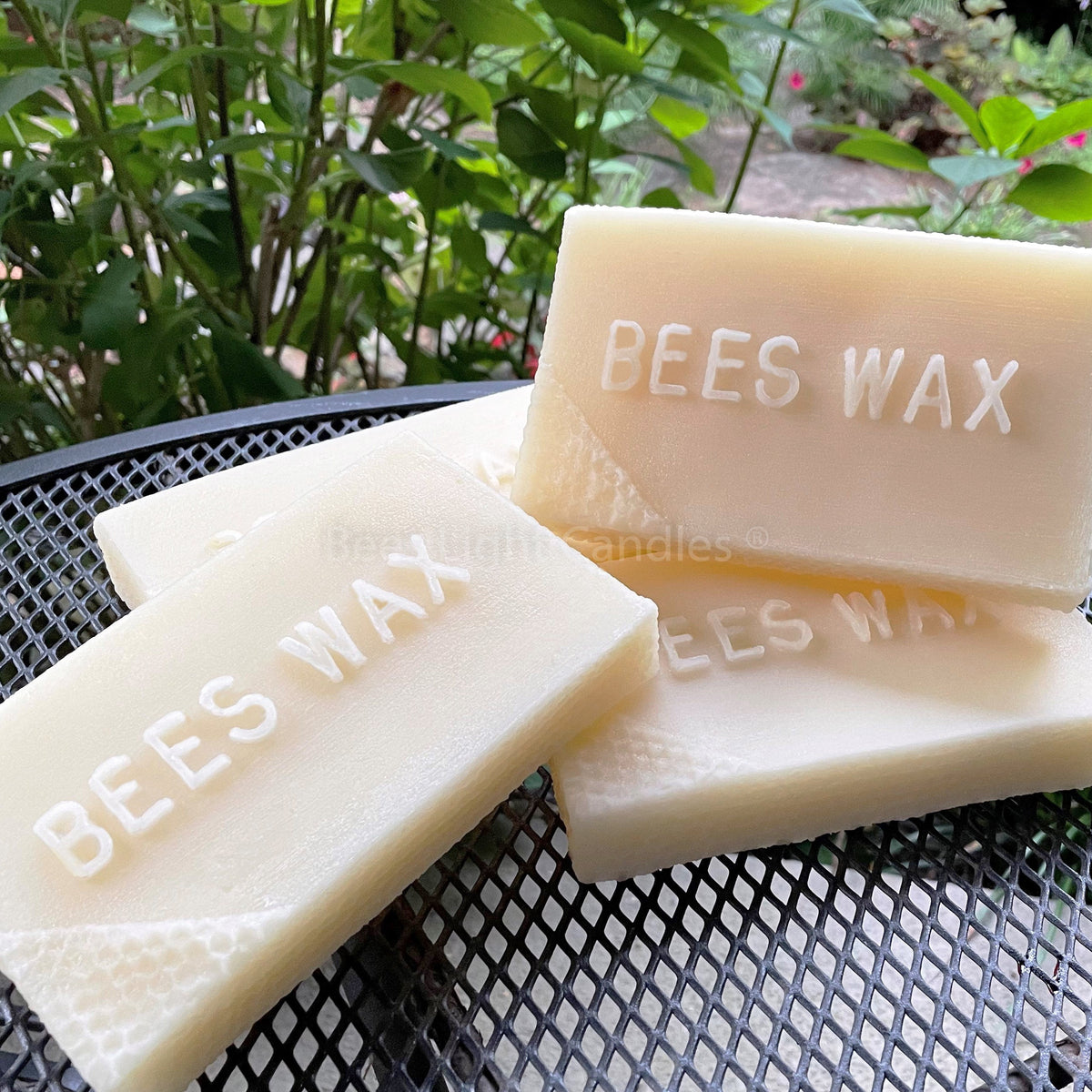 White Beeswax 100% Pure Natural Beeswax Cosmetic Grade A North American | Candles | Wiccan Center