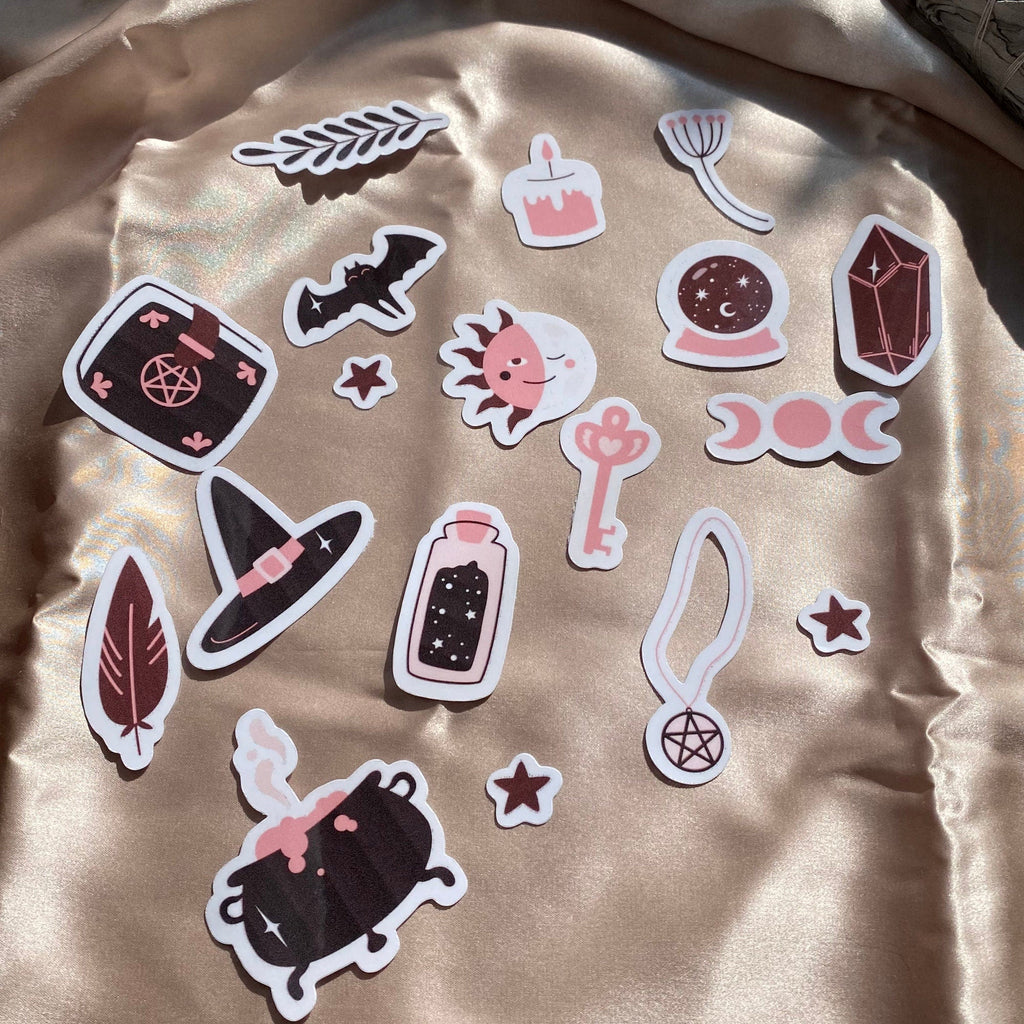 Spooky Vinyl Sticker Set