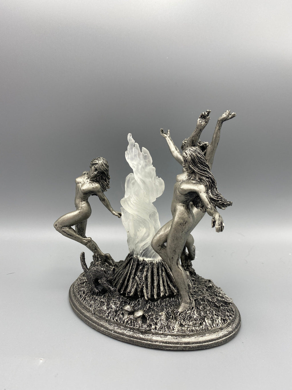 Witch's Sabbath Sculpture, with LED light feature