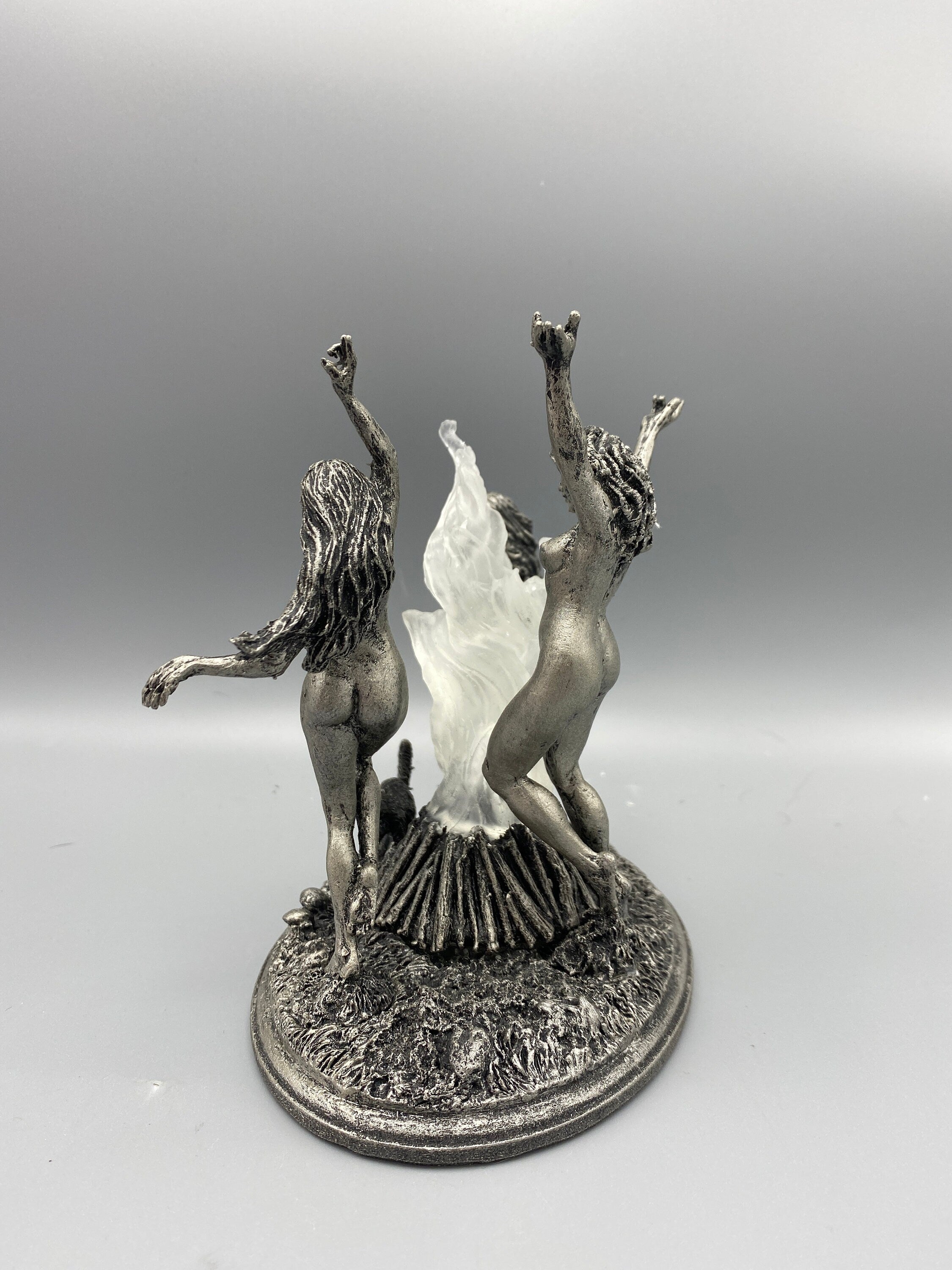 Witch's Sabbath Sculpture, with LED light feature