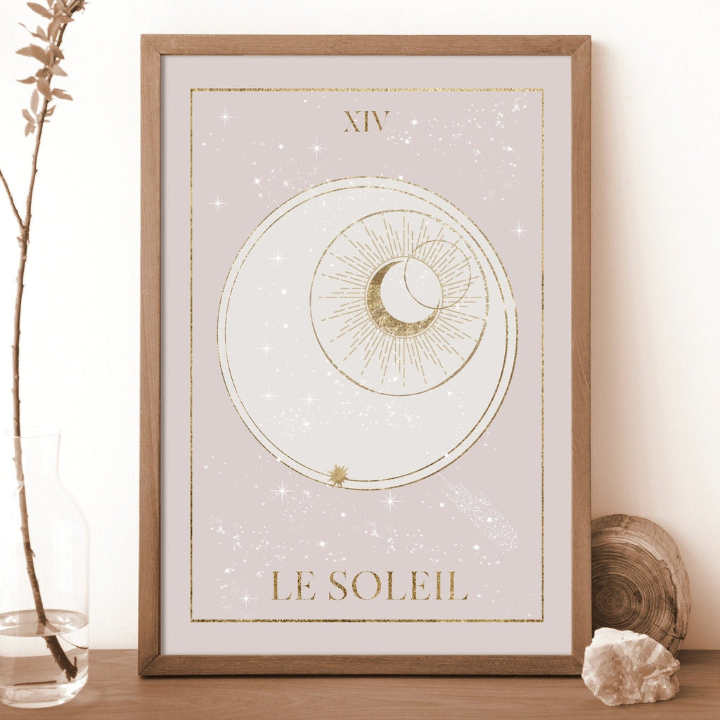 Le Soleil Tarot Art Print