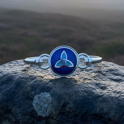 Enamel Celtic Trinity Knot Bracelet | Bracelet | Wiccan Center