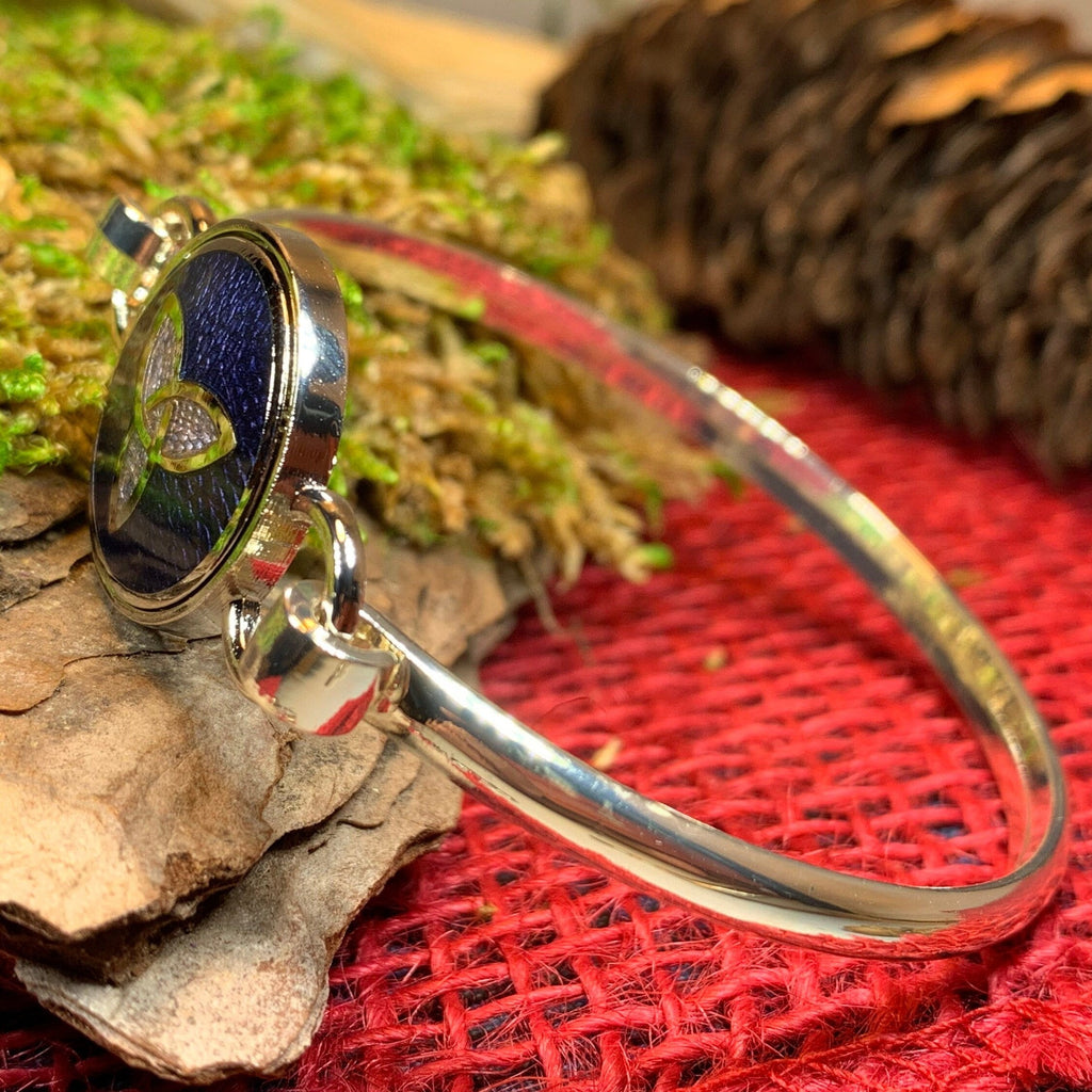 Enamel Celtic Trinity Knot Bracelet