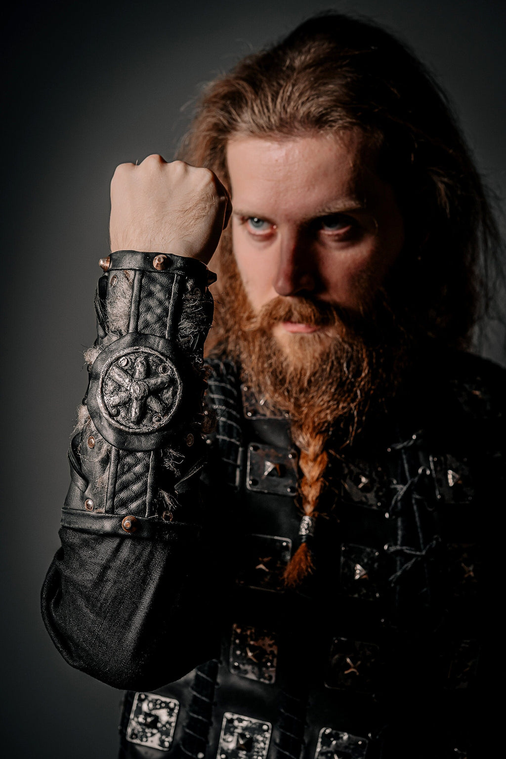 Medieval leather bracers for Larp | | Wiccan Center