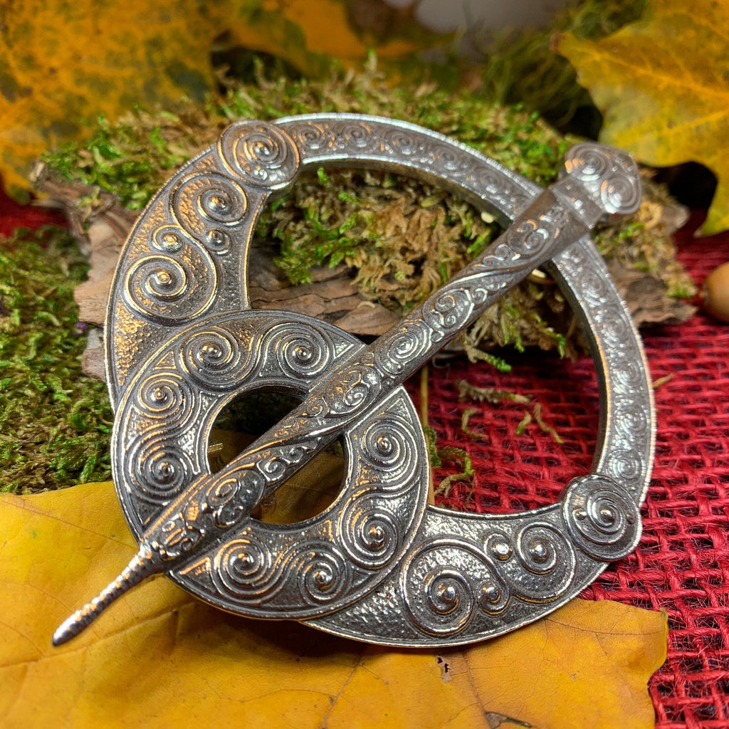 Kirkwell Celtic Penannular Brooch - Handmade in Scotland