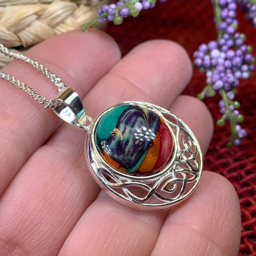 Scottish Heathergems Orla Necklace - Handmade in Scotland | Pendant | Wiccan Center