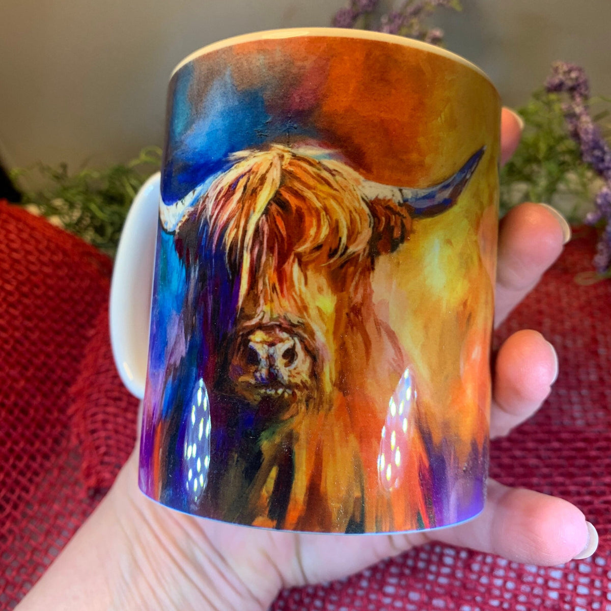 Harris Scottish Highland Cow Mug