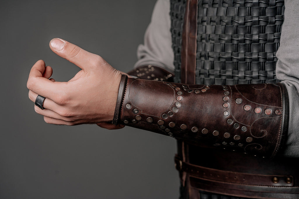 Uhtred leather bracers (Last Kingdom) | | Wiccan Center