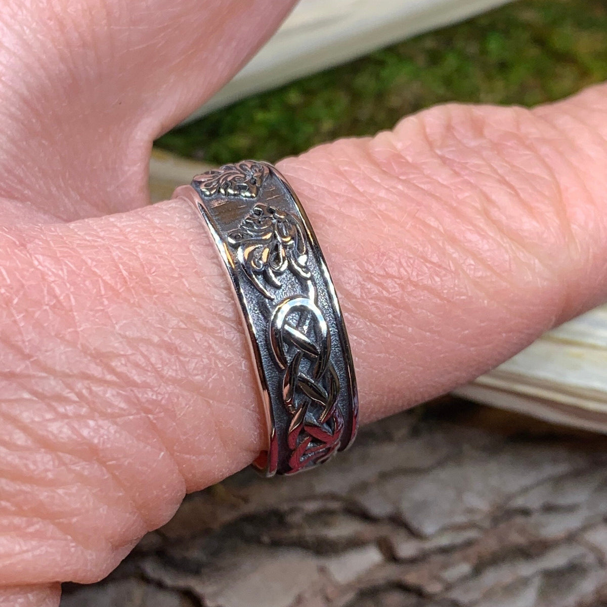 Celtic Lion Ring | Ring | Wiccan Center
