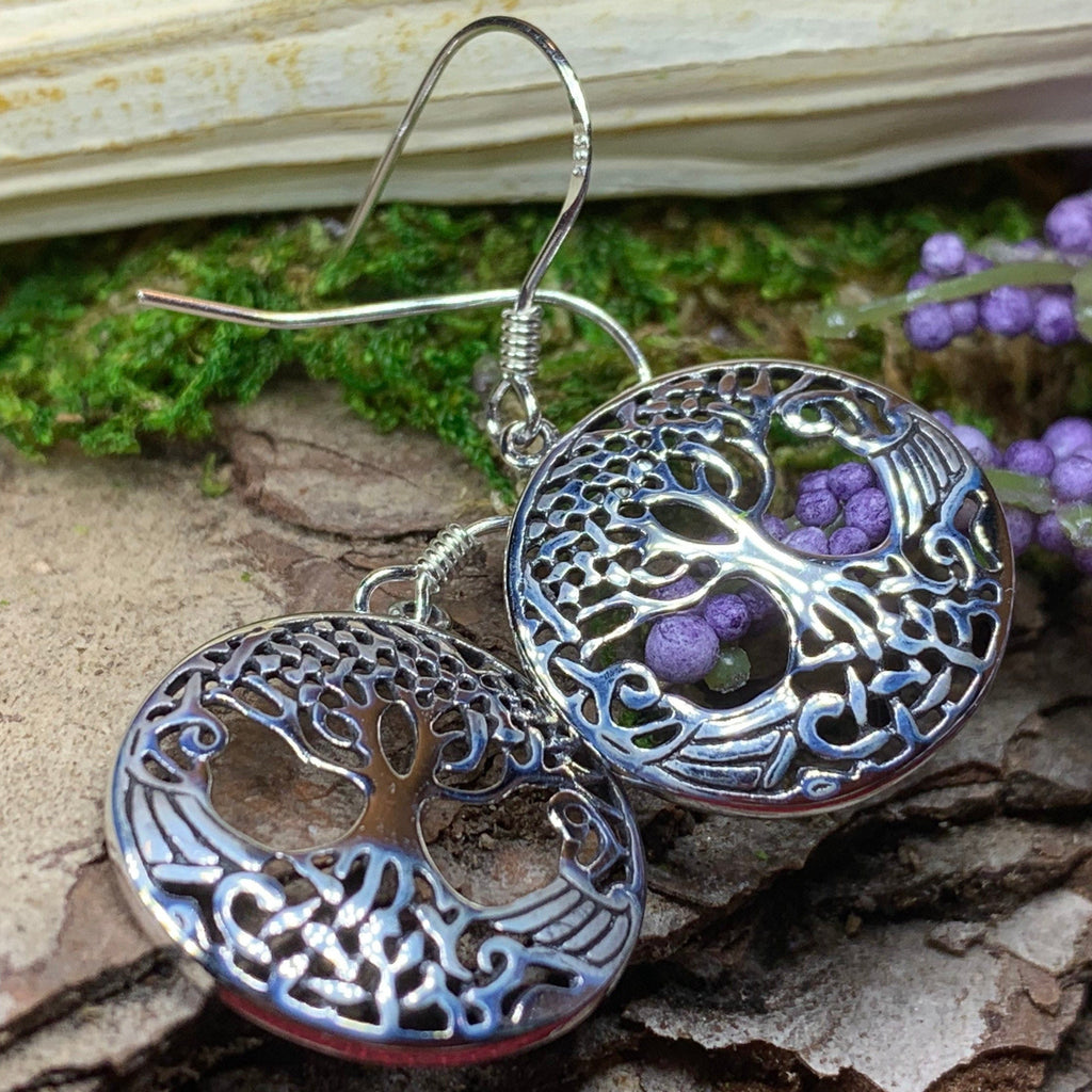 Karstyn Celtic Tree of Life Earrings | Dangle Earrings | Wiccan Center