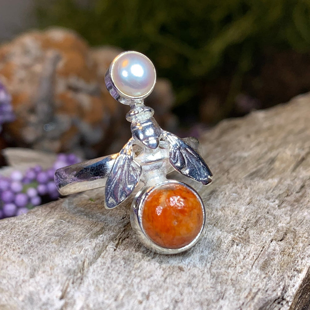 Summer Garden Bee Ring | Ring | Wiccan Center