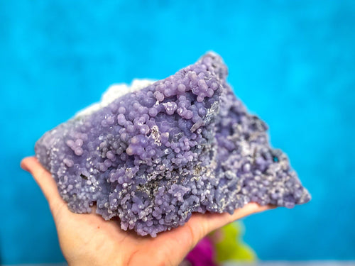 7" LARGE Purple Grape Agate | | Wiccan Center