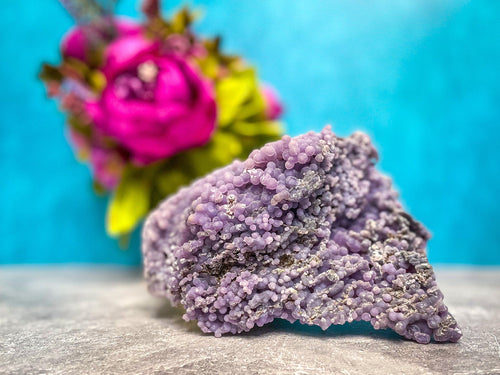 7" LARGE Purple Grape Agate | | Wiccan Center