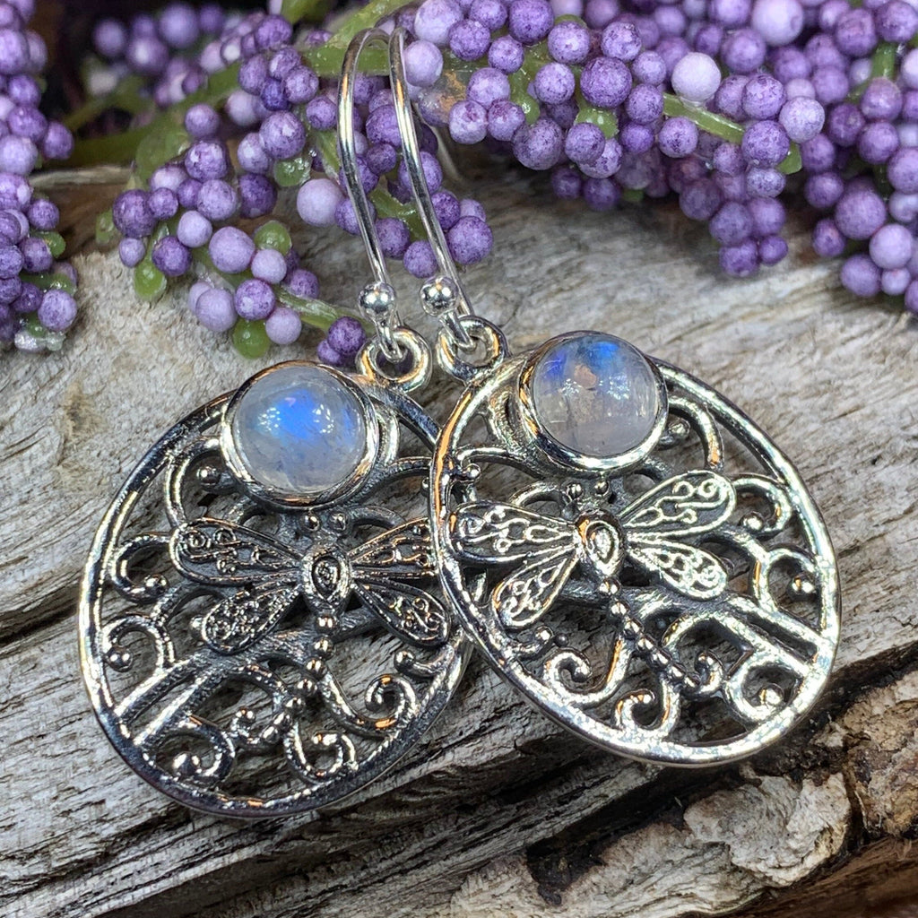 Forest Glen Dragonfly Earrings | Dangle Earrings | Wiccan Center