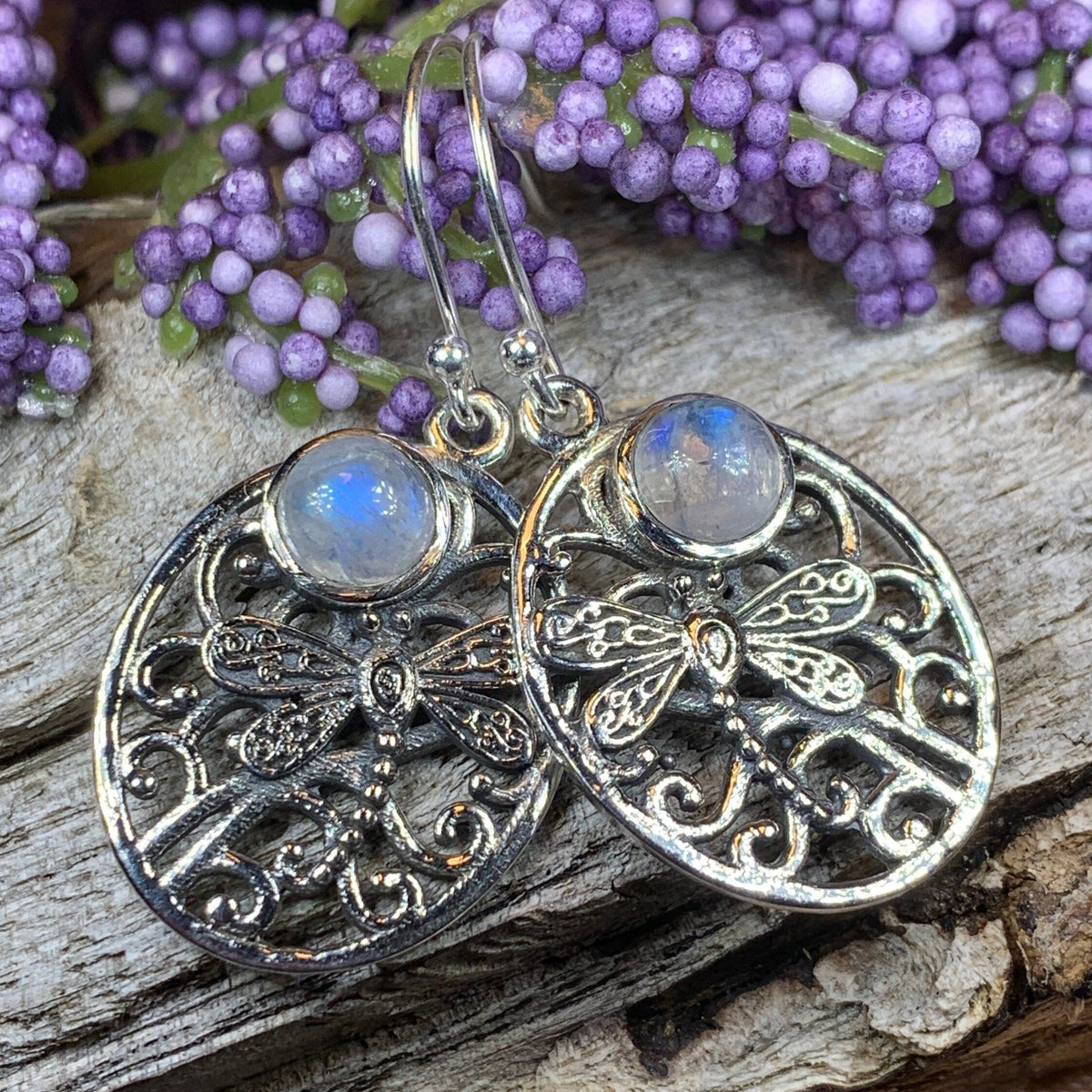 Forest Glen Dragonfly Earrings | Dangle Earrings | Wiccan Center