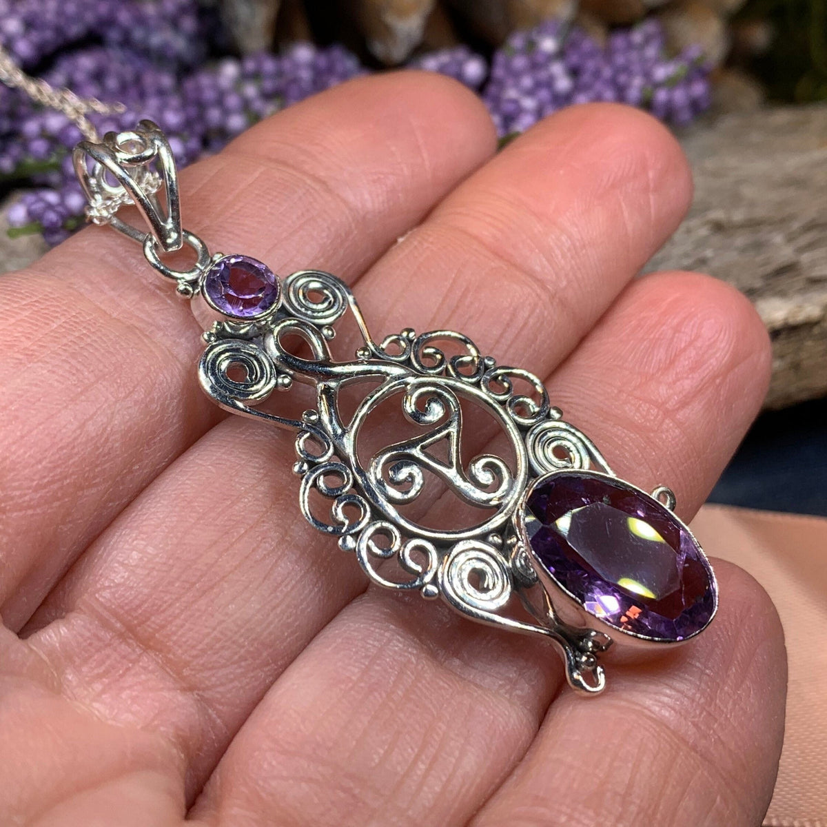 Rhyanna Celtic Spiral Necklace | Pendant | Wiccan Center