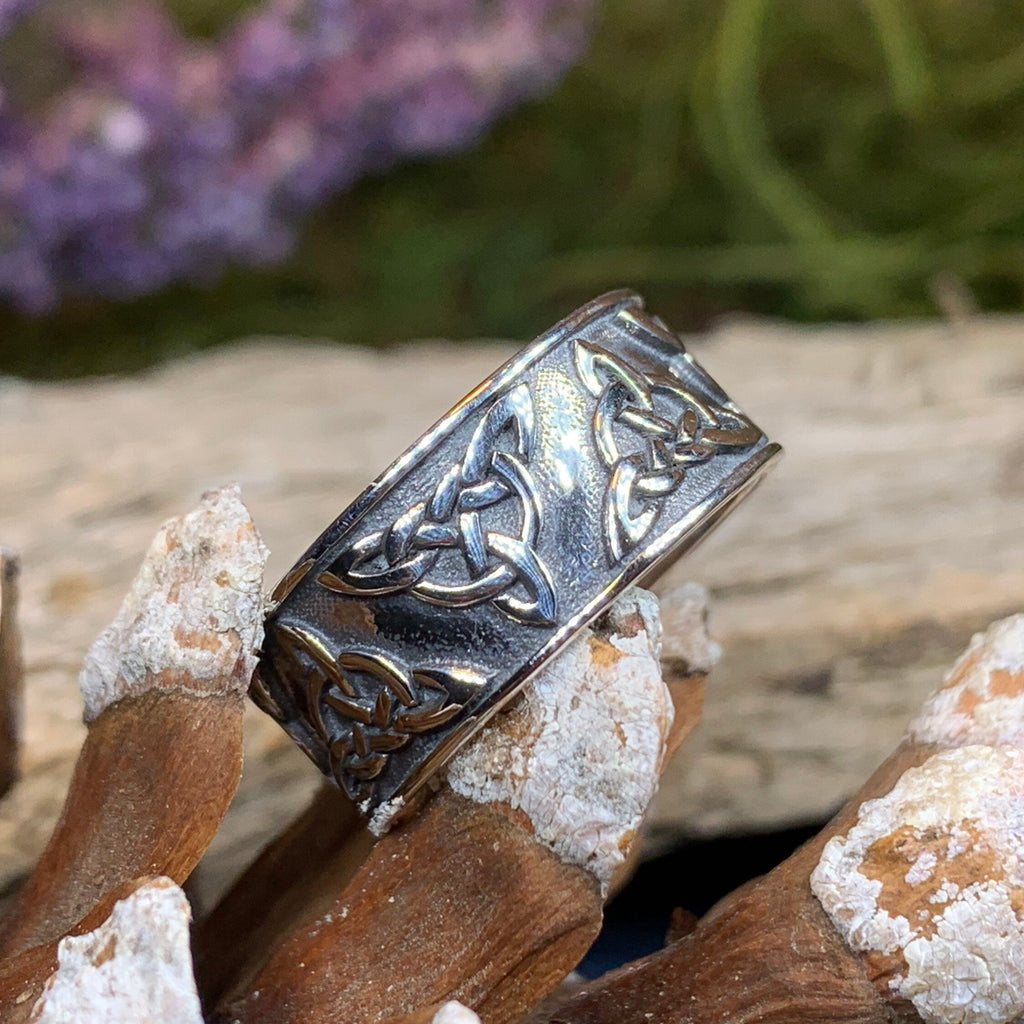 Celtic Triskel Ring | Ring | Wiccan Center