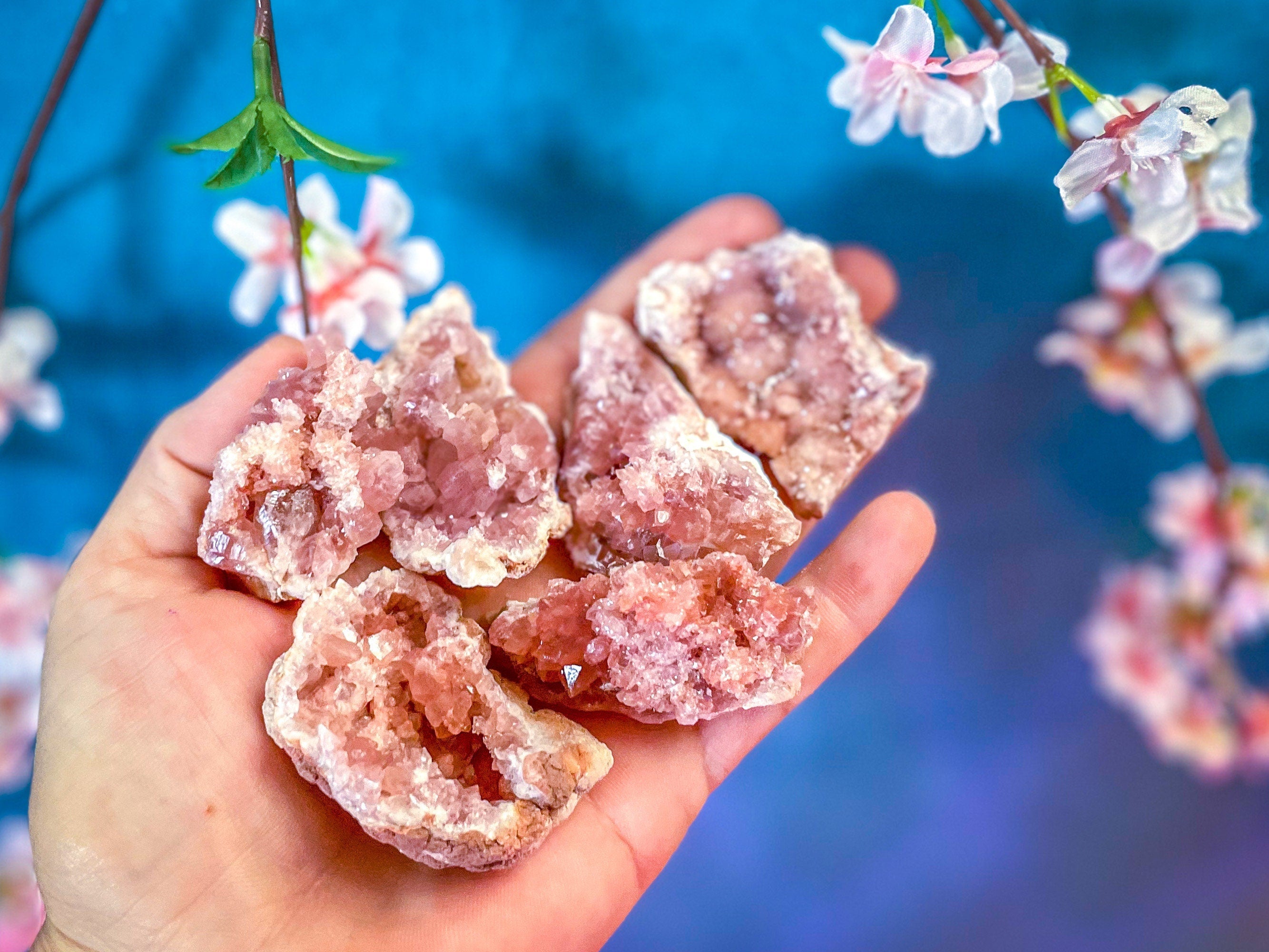 Pink Amethyst crystal Cluster | | Wiccan Center