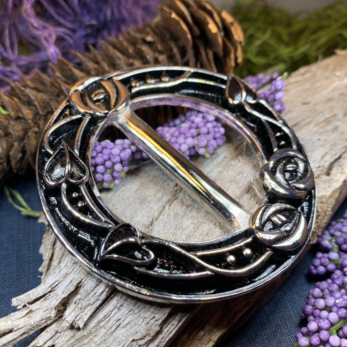 Scottish Mackintosh Roses Scarf Ring | Scarf Ring | Wiccan Center