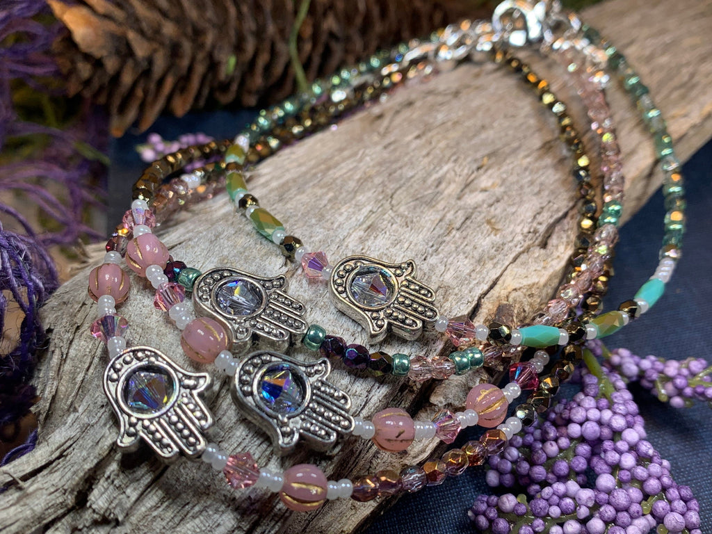Hamsa Hand Ankle Bracelet | Anklets | Wiccan Center