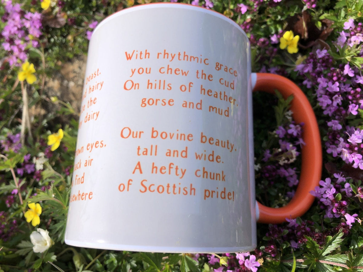 Ode to the Highland Cow Scottish Mug | Mugs | Wiccan Center