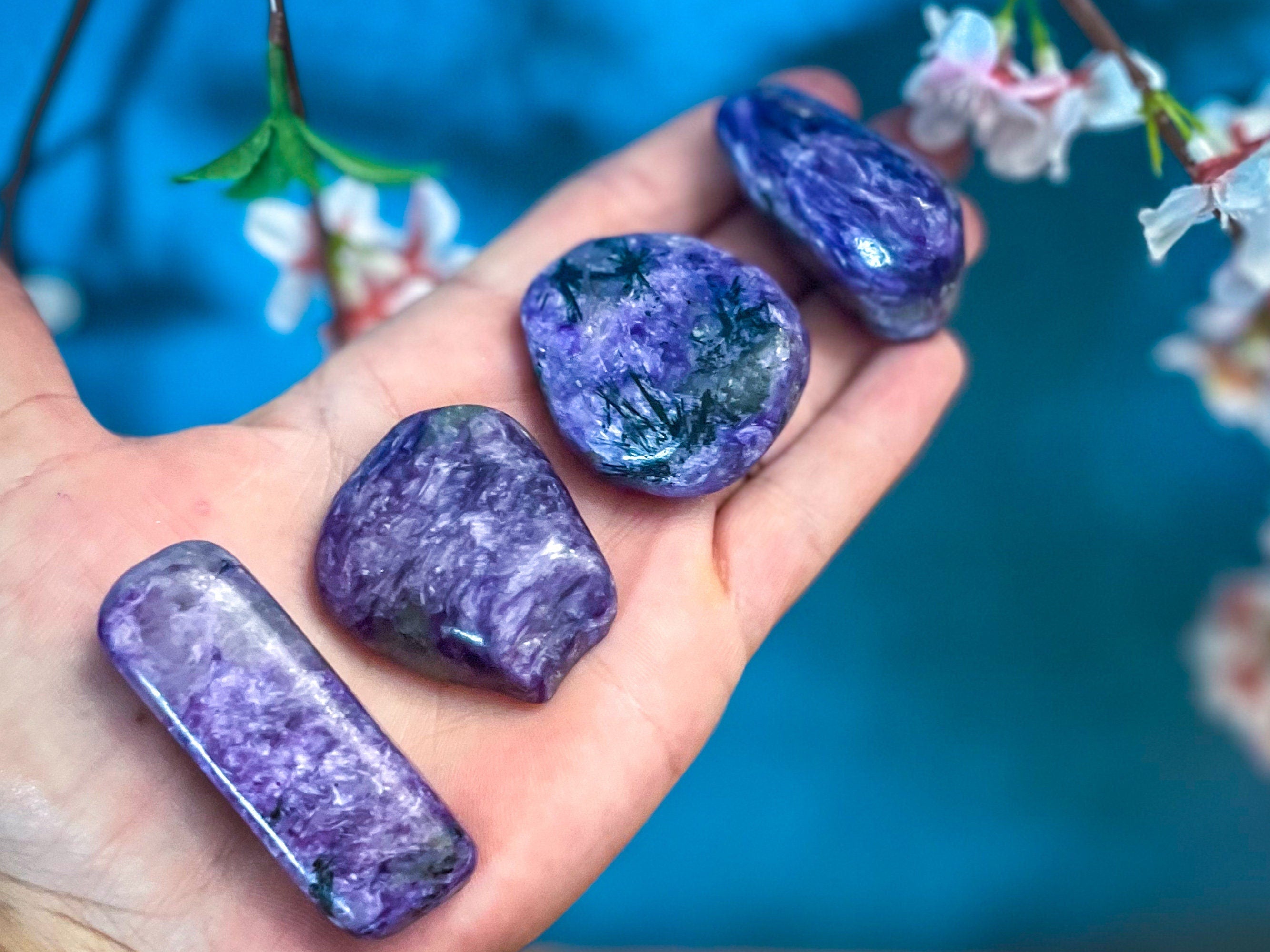 Polished Charoite