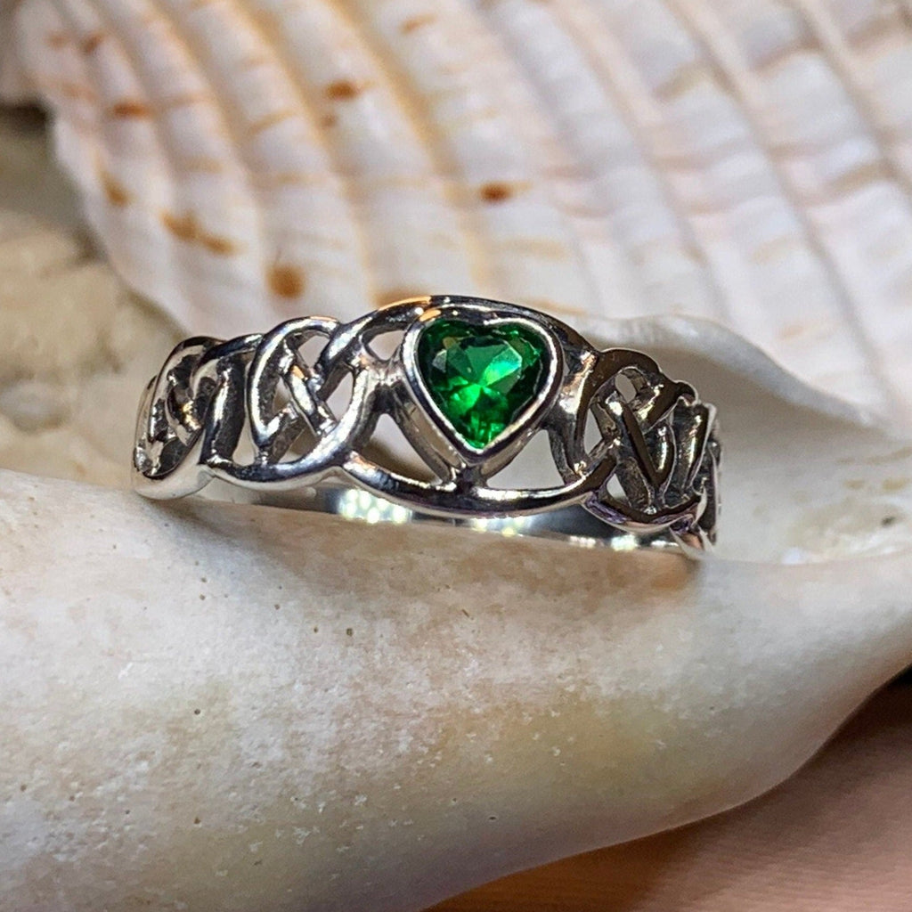 Amore Celtic Heart Ring in Sterling Silver | Ring | Wiccan Center