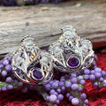 Cairn Baird Scottish Thistle Post Earrings | Post Earrings | Wiccan Center