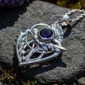 Cairn Sabie Thistle Necklace in Sterling Silver | Pendant | Wiccan Center