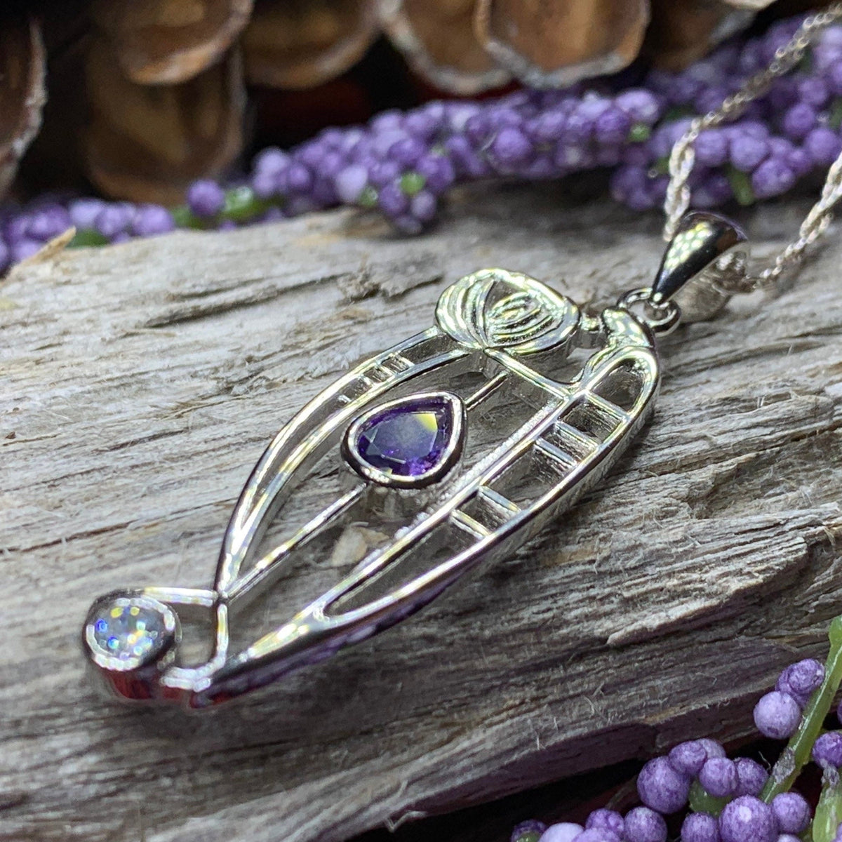 Cairn Catherine Mackintosh Necklace in Sterling Silver | Pendant | Wiccan Center