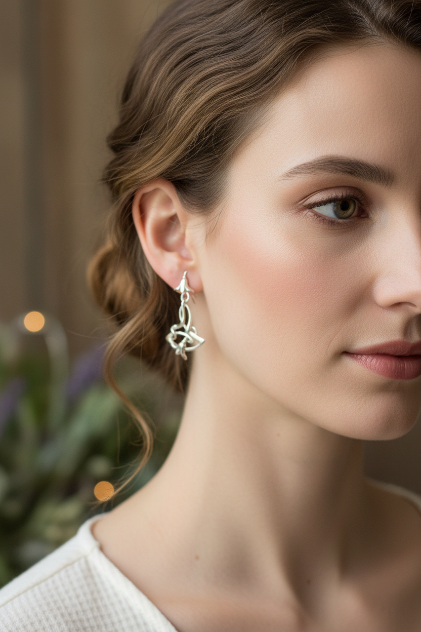 Dione Bluebell Earrings | Dangle Earrings | Wiccan Center