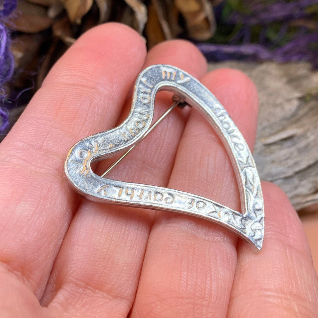 Earthly Joys Luckenbooth Brooch - Handmade in Scotland | Brooch | Wiccan Center
