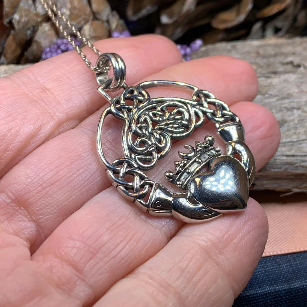 Forever Claddagh Necklace | Pendant | Wiccan Center