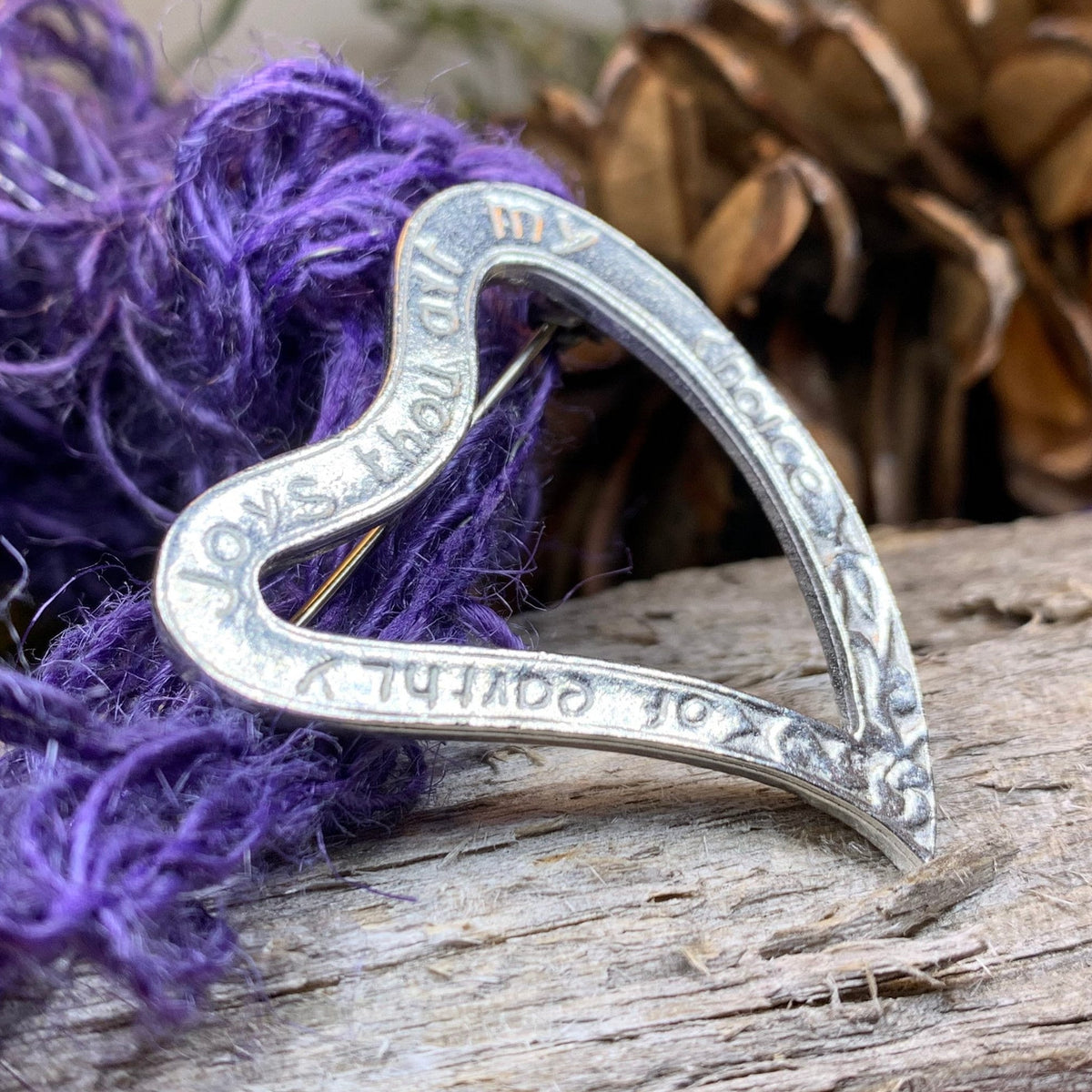 Earthly Joys Luckenbooth Brooch - Handmade in Scotland | Brooch | Wiccan Center