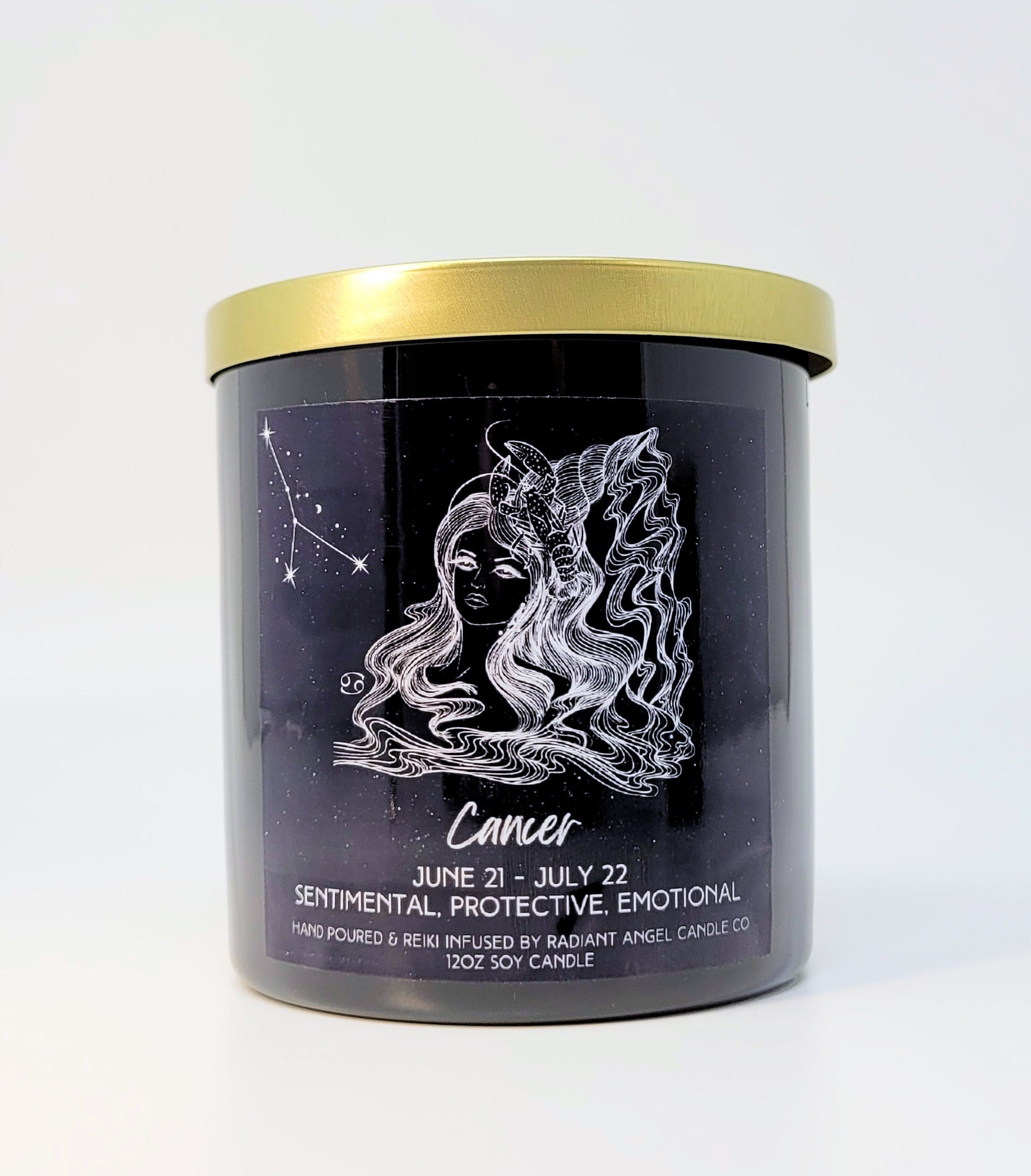Cancer, Cancer Candle, Zodiac Candle, Cancer Goddess | Candle | Wiccan Center
