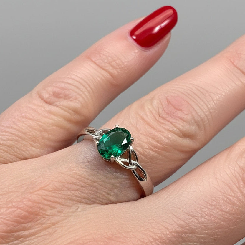 Irish Twilight Celtic Ring in Sterling Silver | Ring | Wiccan Center