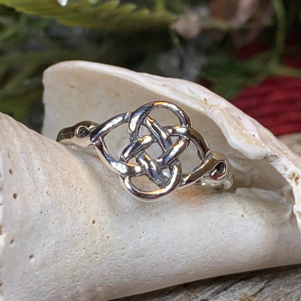 Elenora Celtic Knot Ring in Sterling Silver | | Wiccan Center