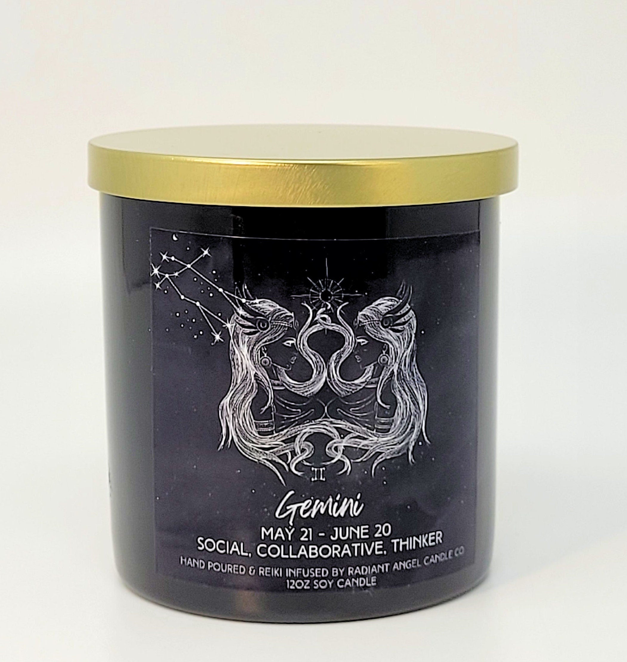 Gemini, Gemini Candle, Gemini Goddesss, Zodiac Candle | Candle | Wiccan Center