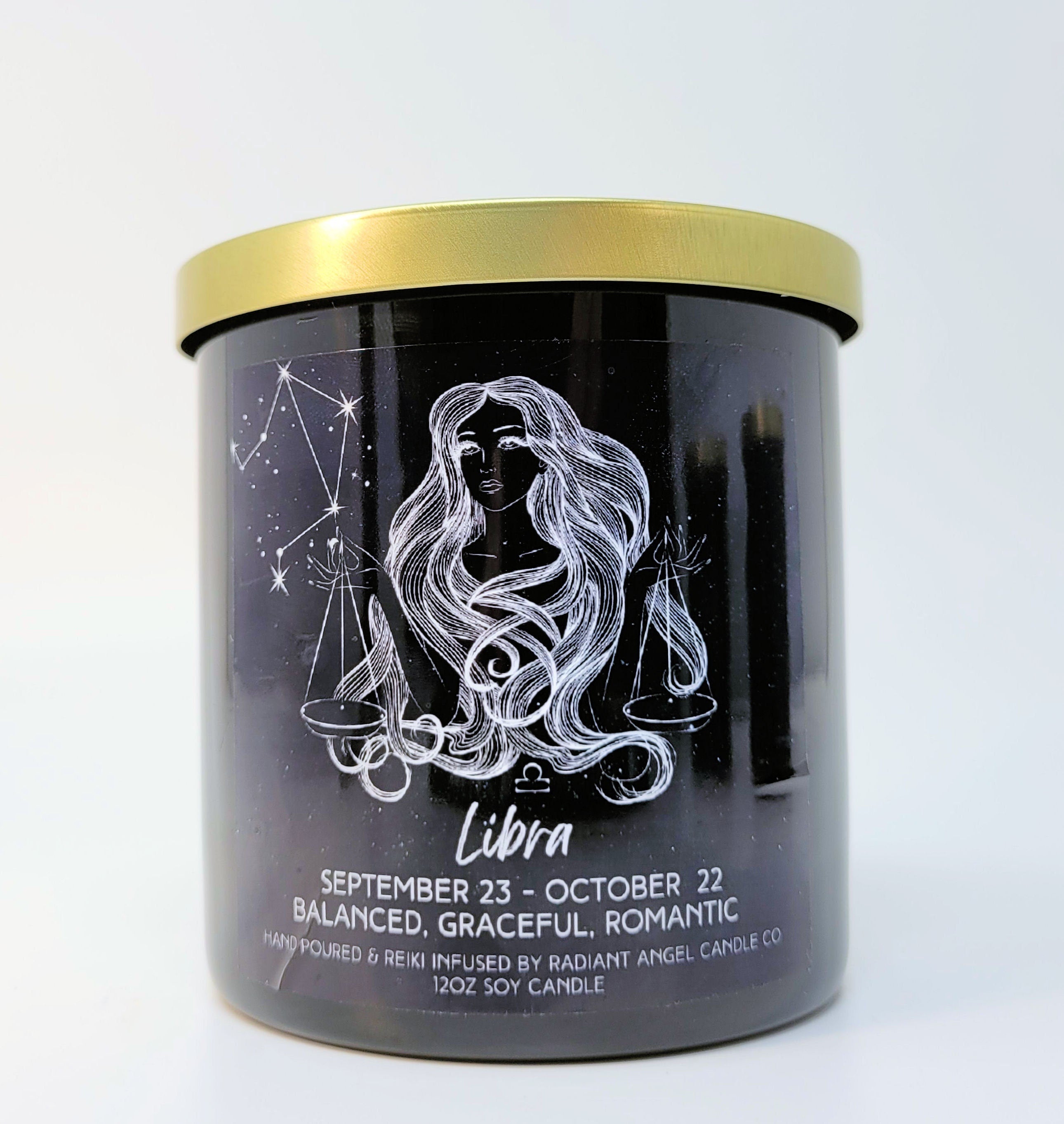 Libra, Libra Candle, Libra Goddess, Zodiac Candle | Candle | Wiccan Center