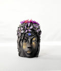 Earth Goddesss Head- Adorned | Candle | Wiccan Center