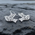 Celtic Dove Earrings - Scotland Jewelry | Dangle Earrings | Wiccan Center