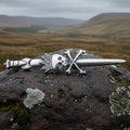 Scottish "King Death" Skull Kilt Pin - Handmade in Scotland | Kilt Pin | Wiccan Center