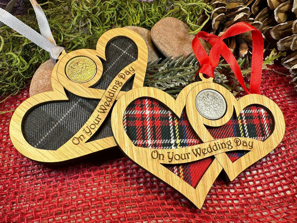 Wedding Lucky Sixpence Ornament | Gifts | Wiccan Center