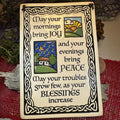 Joy Irish Blessing Ceramic Wall Plaque | Gifts | Wiccan Center