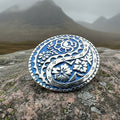 Blue Paisley Celtic Brooch - Handmade in Scotland | Brooch | Wiccan Center
