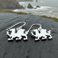 Modern Welsh Dragon Earrings for Women | Dangle Earrings | Wiccan Center