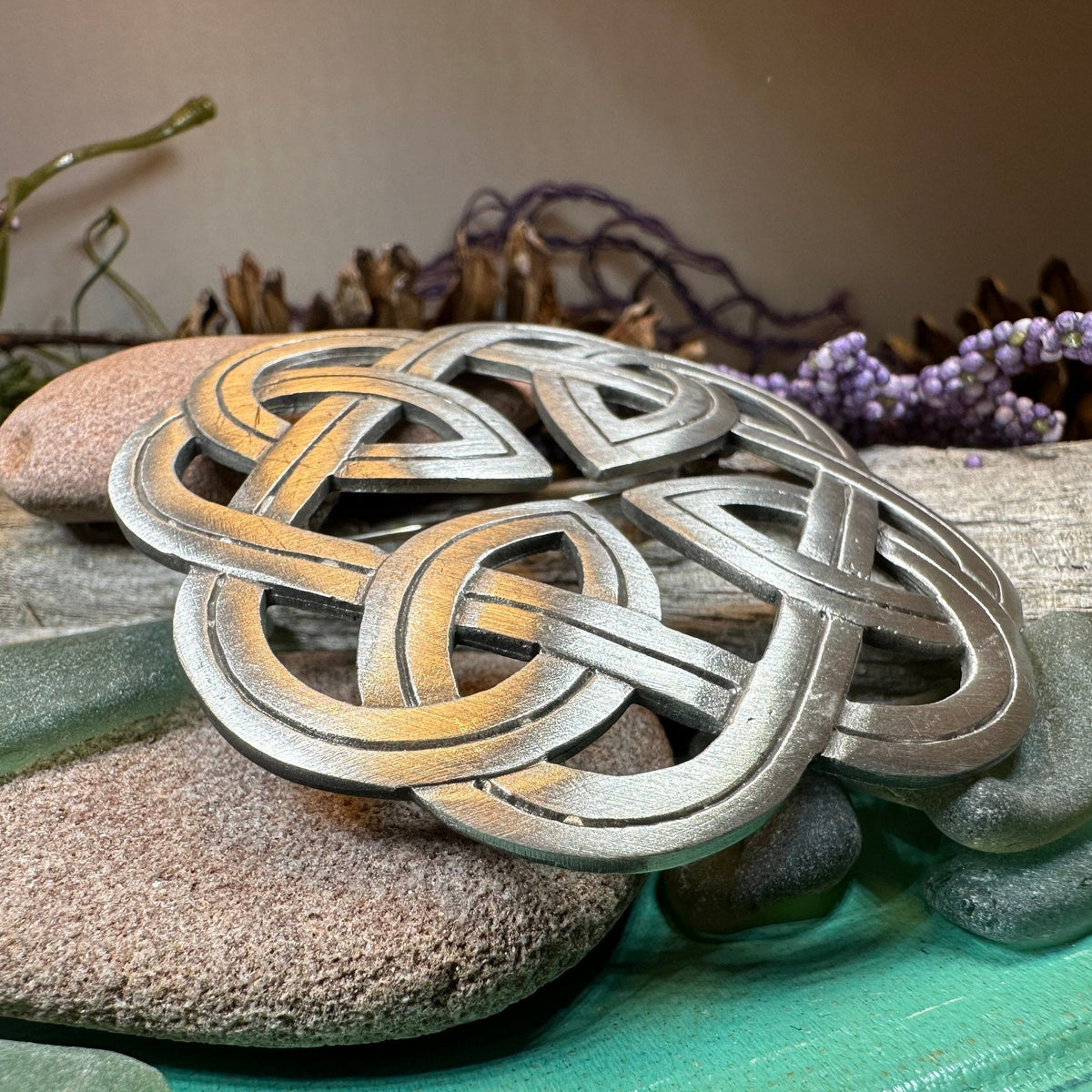 Legend Celtic Knot Brooch - Handmade in Scotland | Brooch | Wiccan Center